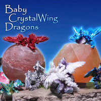 Baby CrystalWing Dragon